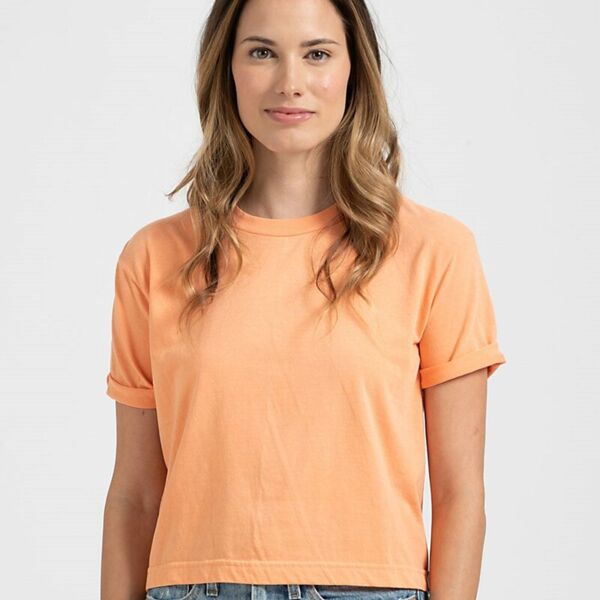 Women's Heritage Retro Crop Top Thumbnail