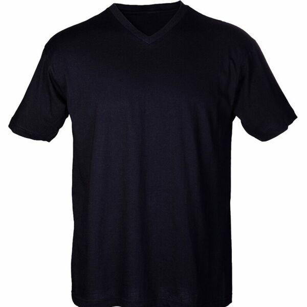 Men's Fine Jersey V-Neck T-Shirt Thumbnail