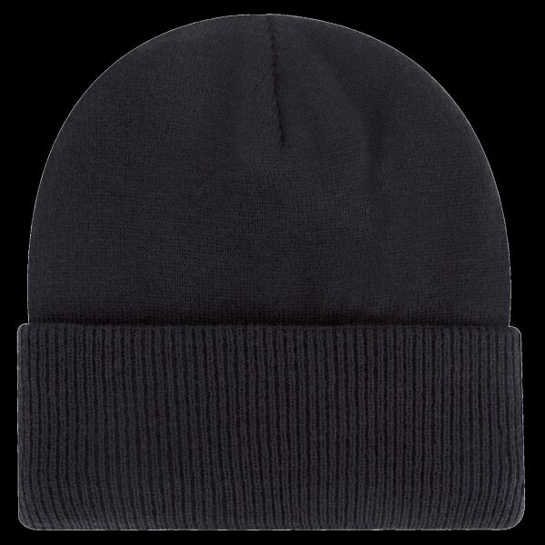 OTTO CAP 12" Classic Knit Beanie w/ Inside Fleece Lining & Rib Knit Cuff Thumbnail