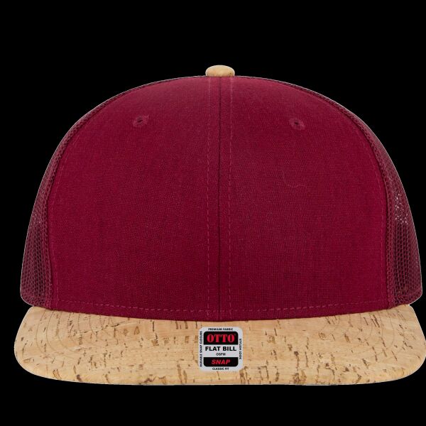 OTTO CAP "OTTO SNAP" 6 Panel Pro Style Mesh Back Trucker Snapback Hat Thumbnail