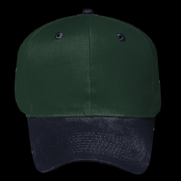 OTTO CAP 6 Panel Mid Profile Baseball Cap Thumbnail