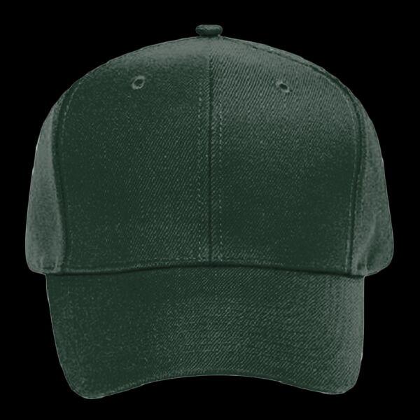 OTTO CAP 6 Panel Mid Profile Baseball Cap Thumbnail