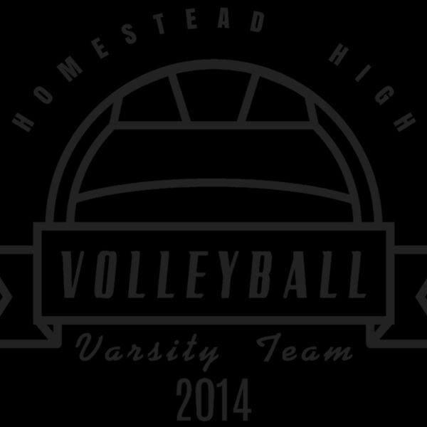 Volleyball Template DNT001 BW Thumbnail