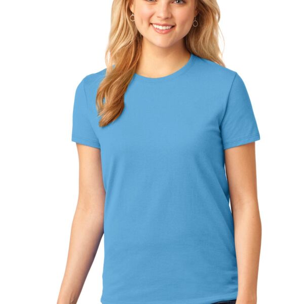 Ladies 5.4 oz 100% Cotton T Shirt Thumbnail