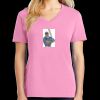 Women's Core Cotton V Neck Tee Thumbnail