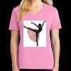 Women's Core Cotton V Neck Tee Thumbnail
