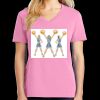 Women's Core Cotton V Neck Tee Thumbnail
