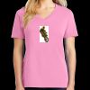 Women's Core Cotton V Neck Tee Thumbnail