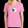 Women's Core Cotton V Neck Tee Thumbnail