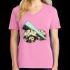 Women's Core Cotton V Neck Tee Thumbnail