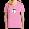 Women's Core Cotton V Neck Tee Thumbnail