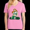 Women's Core Cotton V Neck Tee Thumbnail