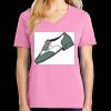 Women's Core Cotton V Neck Tee Thumbnail