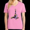 Women's Core Cotton V Neck Tee Thumbnail