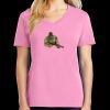 Women's Core Cotton V Neck Tee Thumbnail