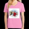 Women's Core Cotton V Neck Tee Thumbnail