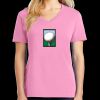 Women's Core Cotton V Neck Tee Thumbnail
