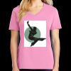 Women's Core Cotton V Neck Tee Thumbnail