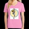 Women's Core Cotton V Neck Tee Thumbnail