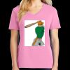 Women's Core Cotton V Neck Tee Thumbnail