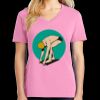 Women's Core Cotton V Neck Tee Thumbnail