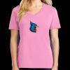 Women's Core Cotton V Neck Tee Thumbnail