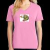 Women's Core Cotton V Neck Tee Thumbnail