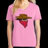 Women's Core Cotton V Neck Tee Thumbnail