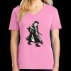 Women's Core Cotton V Neck Tee Thumbnail