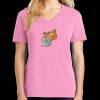 Women's Core Cotton V Neck Tee Thumbnail