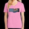 Women's Core Cotton V Neck Tee Thumbnail