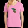 Women's Core Cotton V Neck Tee Thumbnail