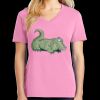 Women's Core Cotton V Neck Tee Thumbnail
