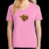 Women's Core Cotton V Neck Tee Thumbnail