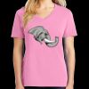 Women's Core Cotton V Neck Tee Thumbnail