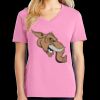Women's Core Cotton V Neck Tee Thumbnail