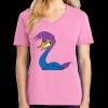 Women's Core Cotton V Neck Tee Thumbnail