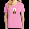 Women's Core Cotton V Neck Tee Thumbnail