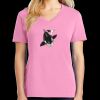 Women's Core Cotton V Neck Tee Thumbnail