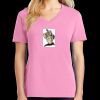 Women's Core Cotton V Neck Tee Thumbnail