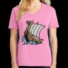 Women's Core Cotton V Neck Tee Thumbnail