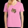 Women's Core Cotton V Neck Tee Thumbnail