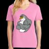 Women's Core Cotton V Neck Tee Thumbnail
