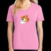 Women's Core Cotton V Neck Tee Thumbnail