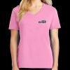 Ladies Core Cotton V Neck Tee Thumbnail