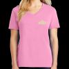 Women's Core Cotton V Neck Tee Thumbnail