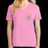 Ladies Core Cotton V Neck Tee Thumbnail