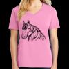 Women's Core Cotton V Neck Tee Thumbnail