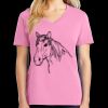 Women's Core Cotton V Neck Tee Thumbnail