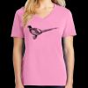 Women's Core Cotton V Neck Tee Thumbnail